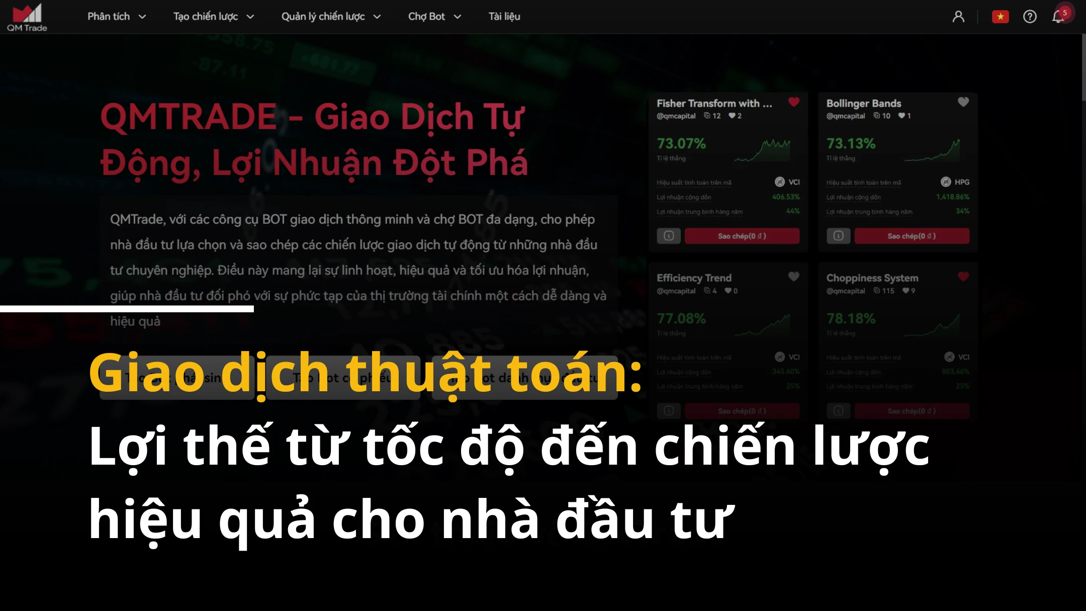 Giao dịch thuật toán: Lợi thế từ tốc độ đến chiến lược hiệu quả cho nhà đầu tư